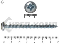 Шуруп с полукруглой головкой DIN7981 6,3х 70 (5шт)