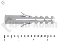 Дюбель распорный, усатый 6х35 (50шт)