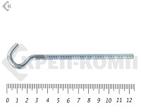 Крюк с метрической резьбой м6х100 (1шт)ф