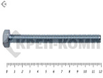 Болт полная резьба, цинк DIN933 6х120 пр.5,8 (25кг/1111) – фото